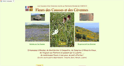 Desktop Screenshot of fleurscaussescevennes.fr